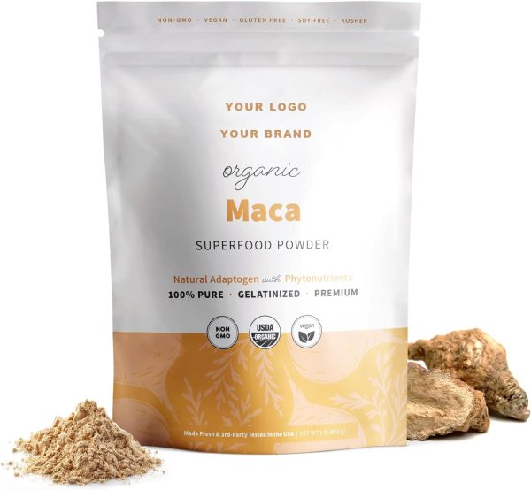 pacakged superfood maca powder supplied by yohopharm