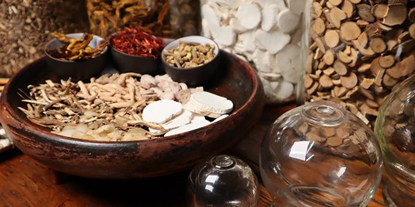 chinese herb medicine, slice of herb medicine