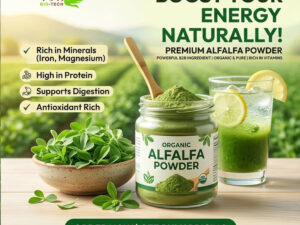 organic alfalfa leaf powder